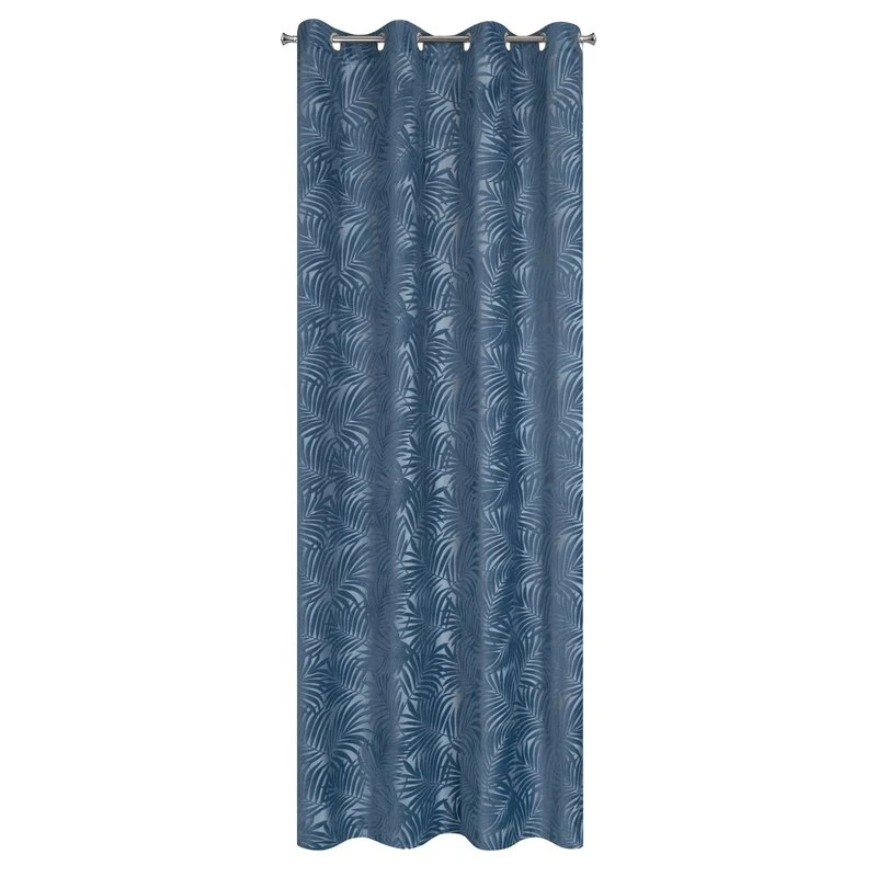 ZASŁONA GOTOWA LIVIA 140 X 250 CM CIEMNONIEBIESKI
