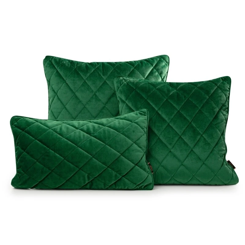 POSZEWKA VELVET 27 45 X 45 CM CIEMNOZIELONY