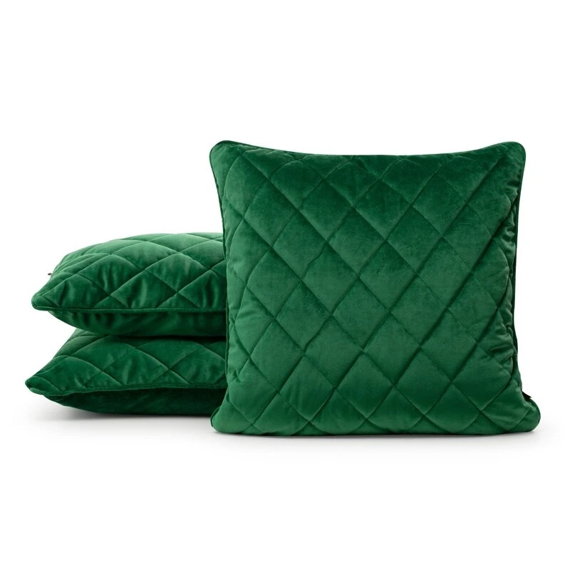POSZEWKA VELVET 27 45 X 45 CM CIEMNOZIELONY