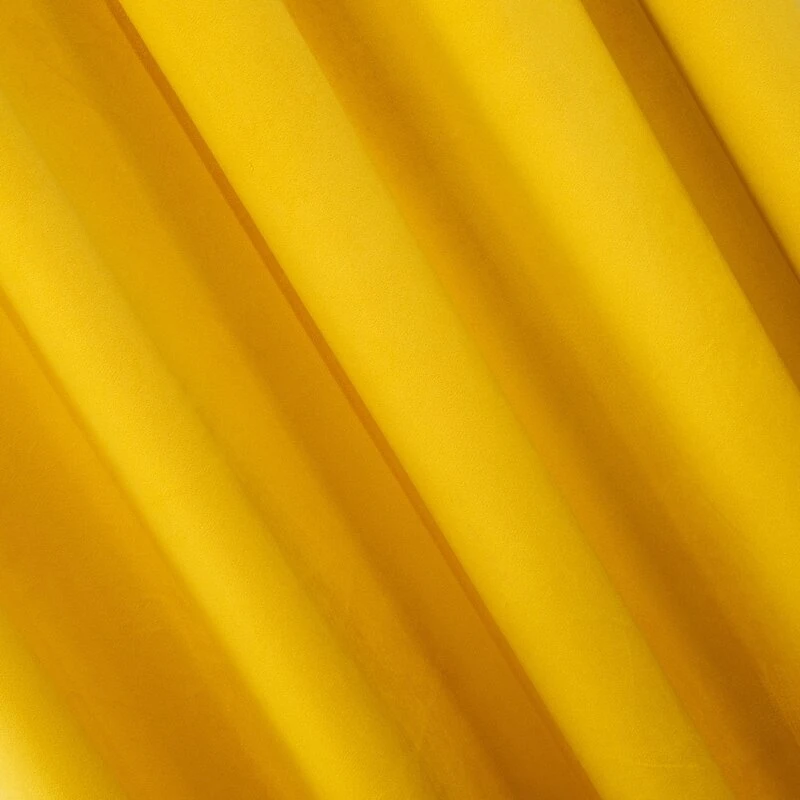 ZASŁONA GOTOWA SIBEL NA TAŚMIE 140 X 270 CM MUSZTARDOWY