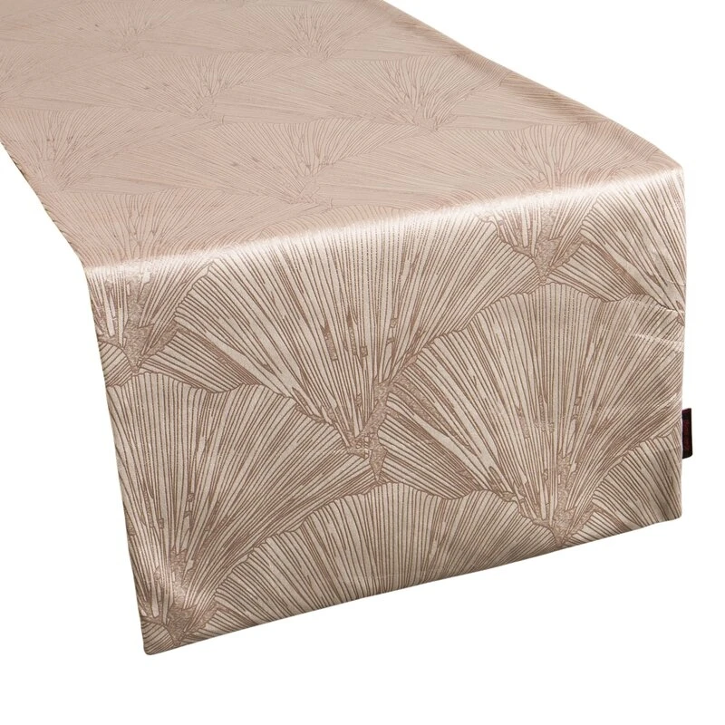 OBRUS GOJA 40 X 140 CM BEŻOWY