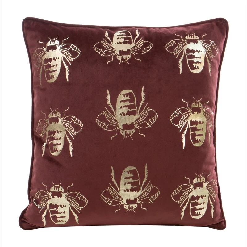 POSZEWKA BLINK 15 45 X 45 CM CIEMNOBORDOWY