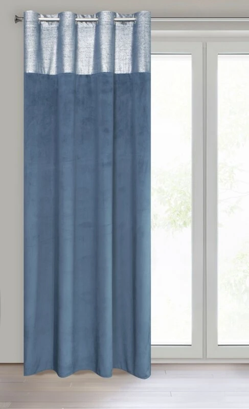 ZASŁONA GOTOWA PERI 140 X 250 CM GRANATOWY