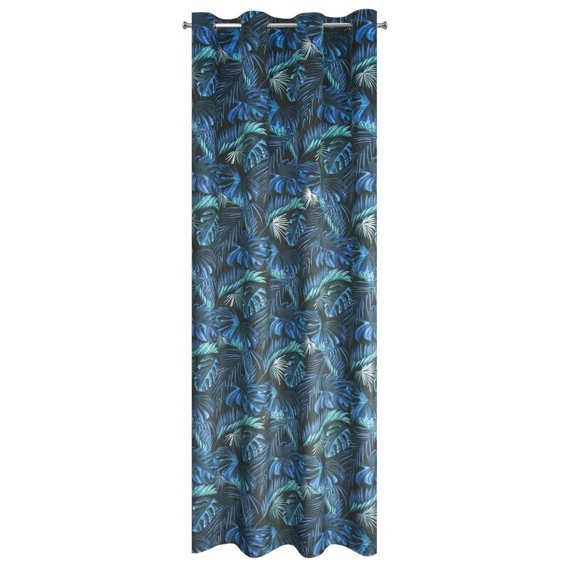 ZASŁONA GOTOWA LAZUR 140 X 250 CM CZARNY