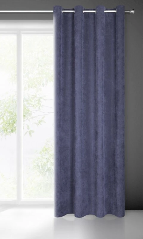 ZASŁONA GOTOWA JULIE 140 X 250 CM GRANATOWY